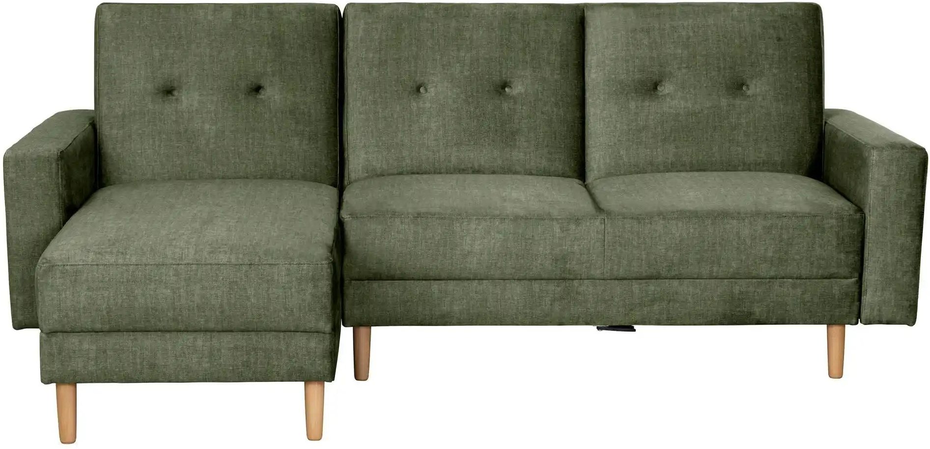 Max Winzer Ecksofa mit Hocker Just Cool ¦ grün ¦ Maße (cm): B: 230 H: 92 Polstermöbel > Sofas > Ecksofas - Höffner