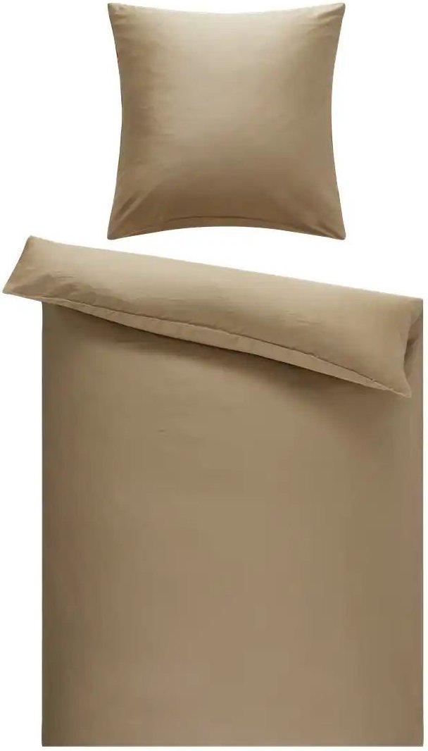 Como Green Satin Bettwäsche Uni ¦ gold ¦ Maße (cm): B: 135 Bettwaren > Bettwäsche > Bettwäsche ganzjährig - Höffner