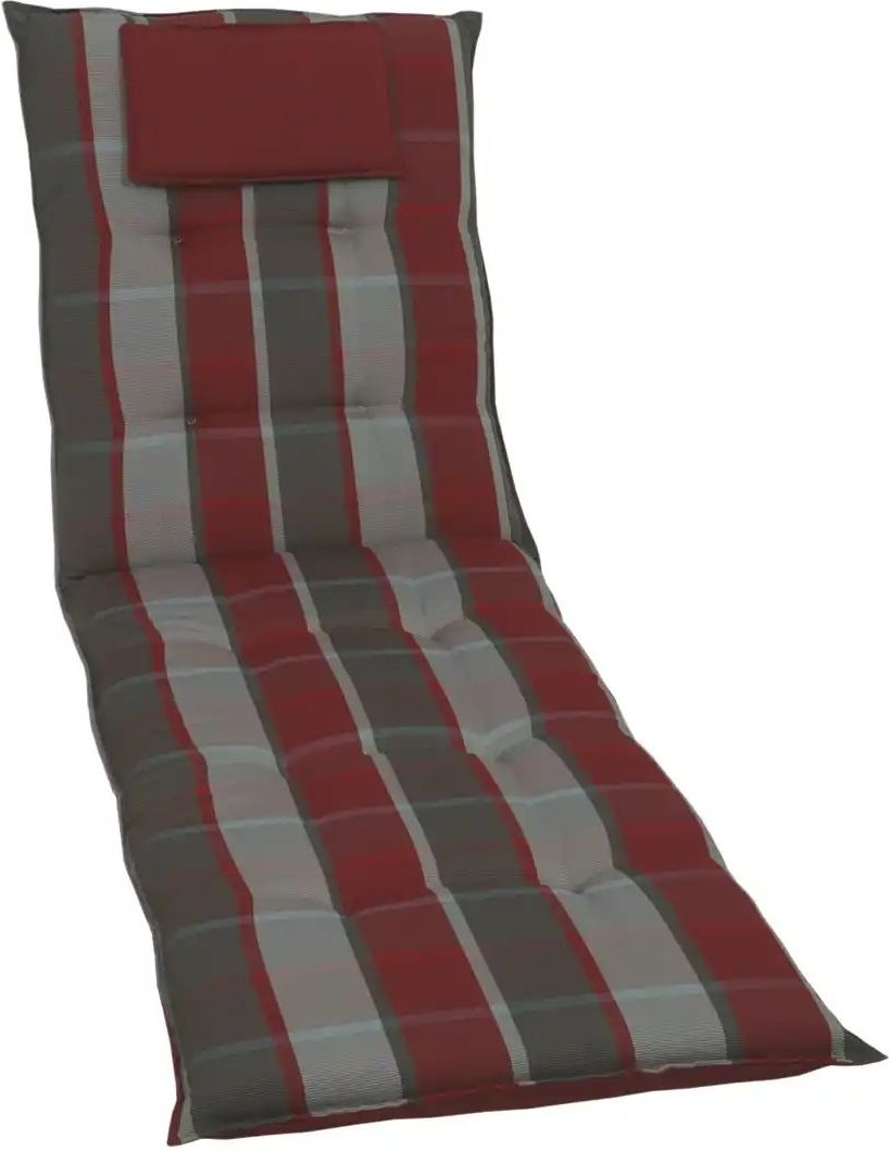 GO-DE Wendeauflage Turno ¦ rot ¦ Maße (cm): B: 60 H: 7 Garten > Auflagen & Kissen > Gartenliegen-Auflagen - Höffner