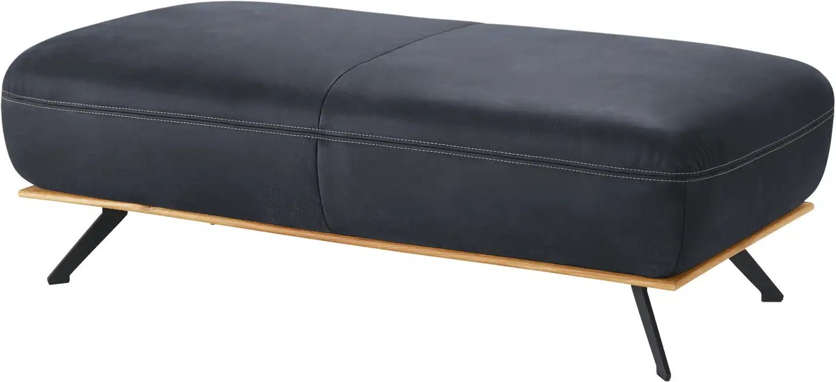 meinSofa Hocker  Fiona ¦ blau ¦ Maße (cm): B: 135 H: 43 T: 70.0 Polstermöbel > Hocker - Höffner