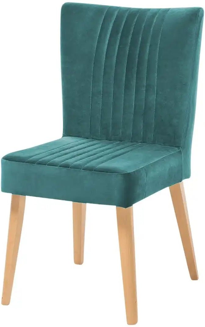 Woodford Polsterstuhl Ivett ¦ türkis/petrol ¦ Maße (cm): B: 51 H: 92 T: 65.0 Stühle > Küchenstühle > Polster Küchenstüh...