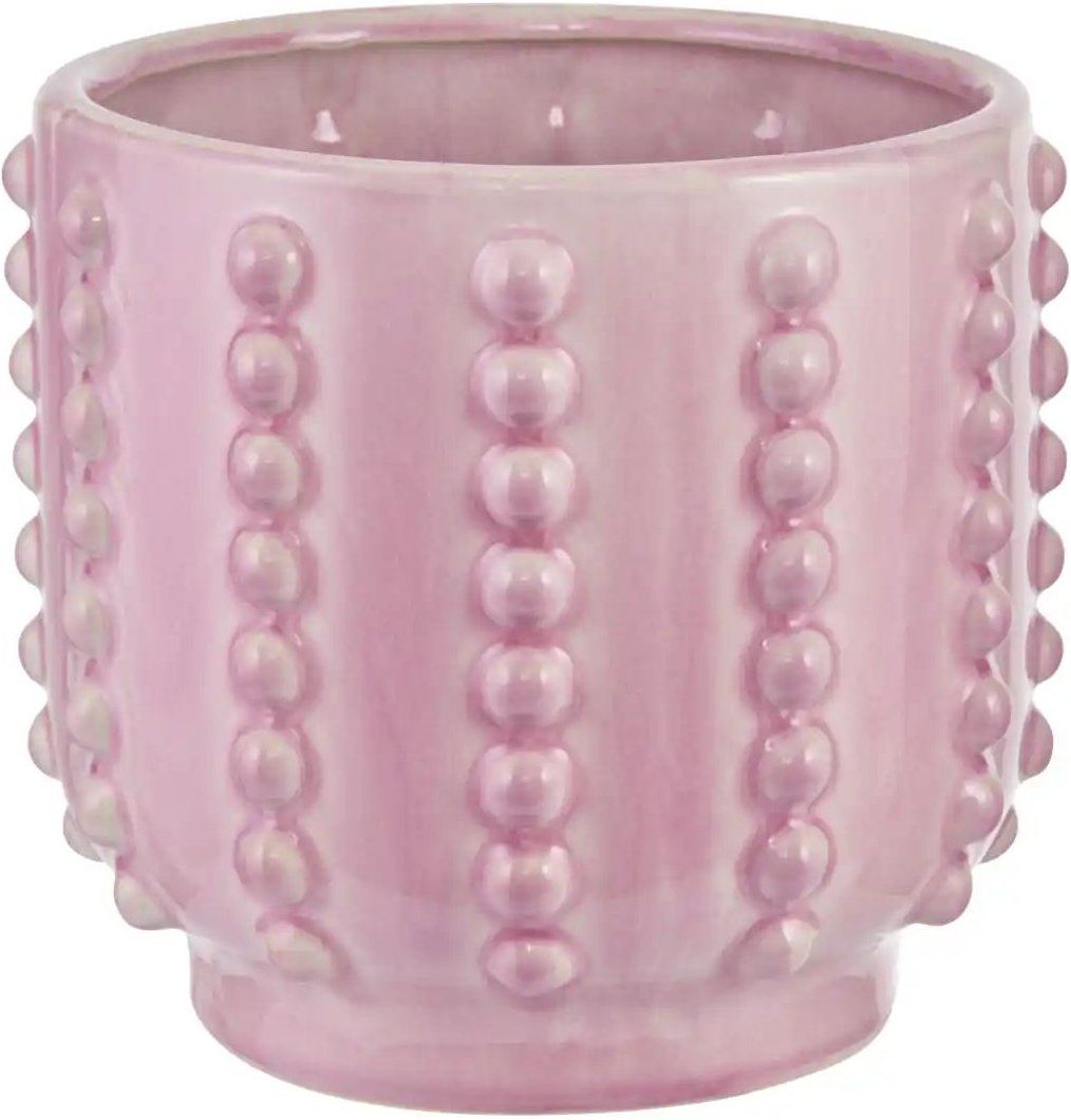 Übertopf ¦ rosa/pink ¦ Keramik ¦ Maße (cm): H: 16,5 Ø: 17.5 Accessoires > Dekoartikel - Höffner