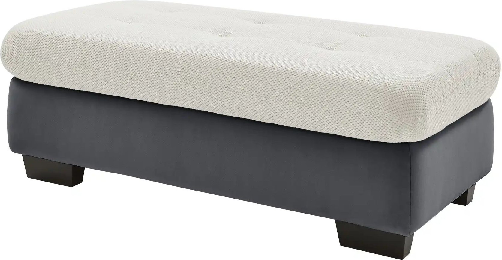 Lounge Collection Sofahocker Davinci ¦ creme ¦ Maße (cm): B: 135 H: 47 T: 65.0 Polstermöbel > Hocker - Höffner