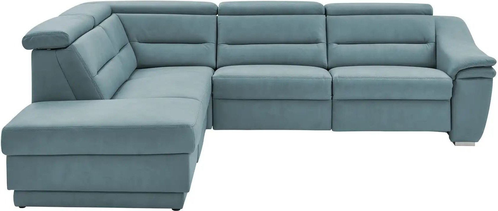 meinSofa Ecksofa Ivonne ¦ türkis/petrol ¦ Maße (cm): B: 294 H: 84 T: 245.0 Polstermöbel > Sofas > Ecksofas - Höffner