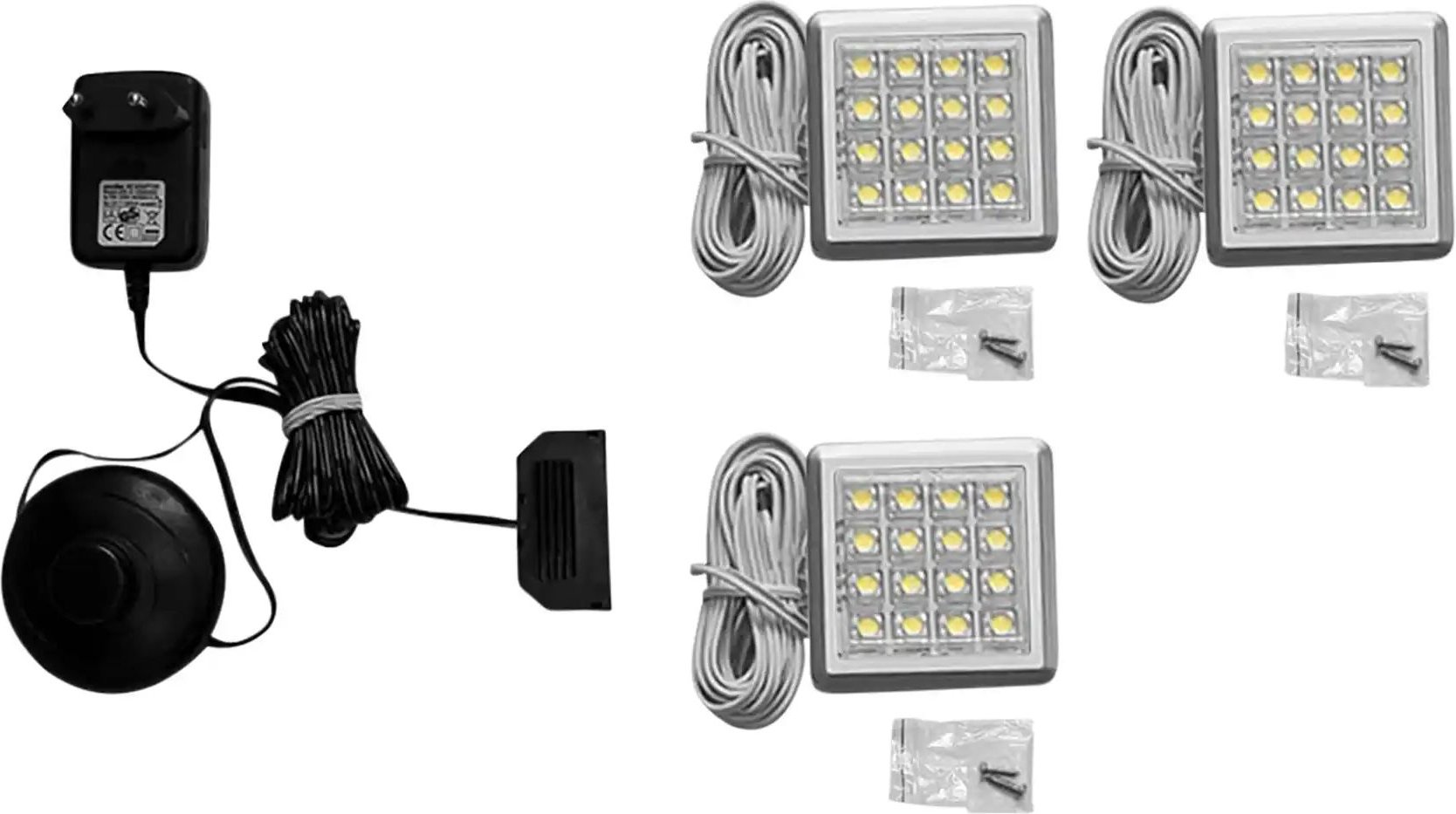 LED Unterbauspots 3er Set Countryside Lampen & Leuchten > Möbelleuchten - Höffner