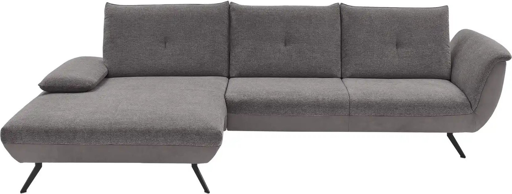 Ecksofa Celine ¦ grau ¦ Maße (cm): B: 316 H: 90 T: 244.0 Polstermöbel > Sofas > 3-Sitzer - Höffner