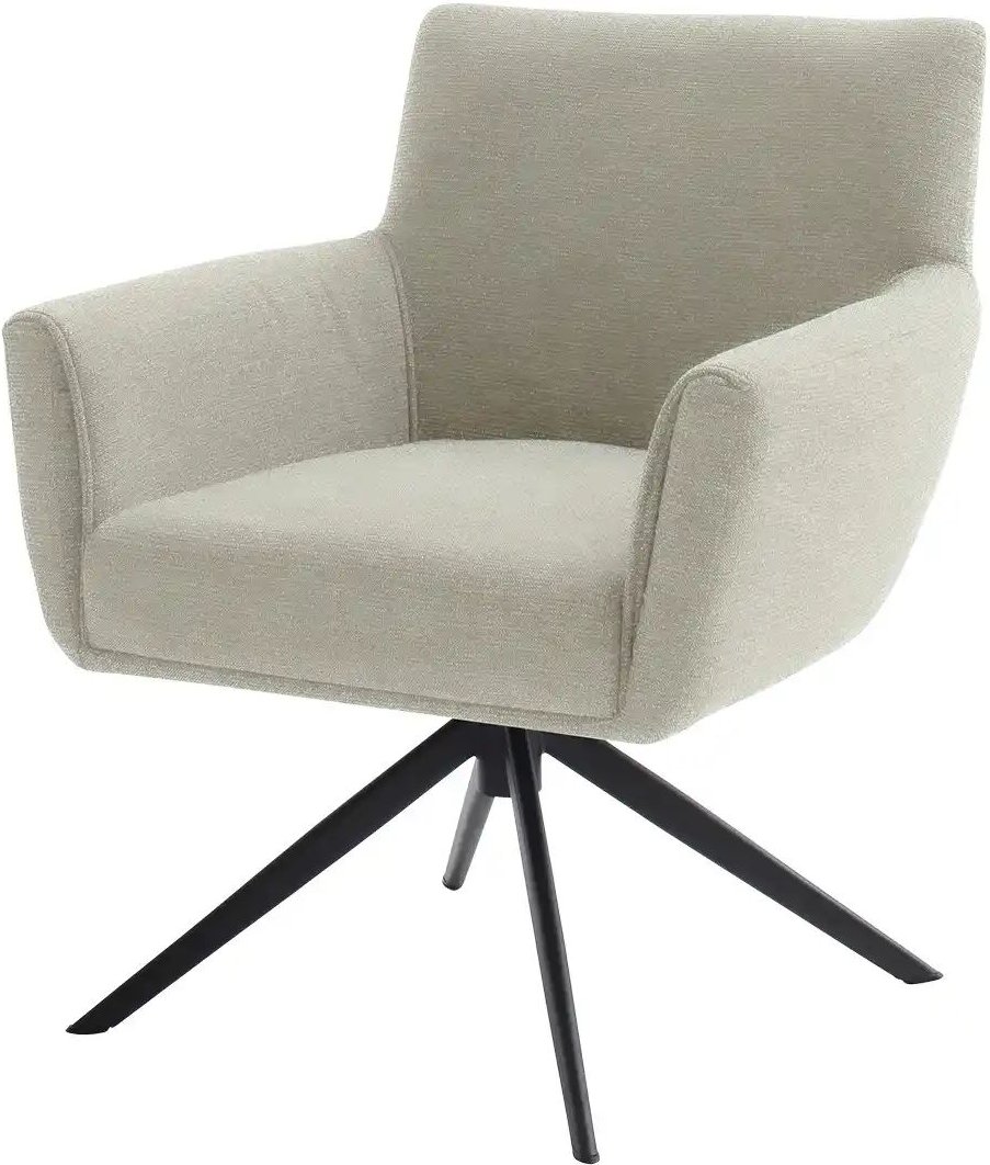 Esszimmerstuhl XL Nelson ¦ creme ¦ Maße (cm): B: 72 H: 88 T: 71.0 Stühle > Esszimmerstühle > Esszimmerstühle mit Armlehn...