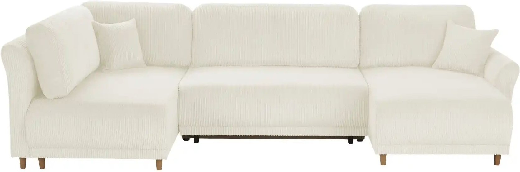 Thumbnail - Wohnlandschaft mit Funktion Malyn II ¦ beige ¦ Maße (cm): B: 316 H: 90 T: 160.0 Polstermöbel > Sofas > Schlafsofas - Hö...