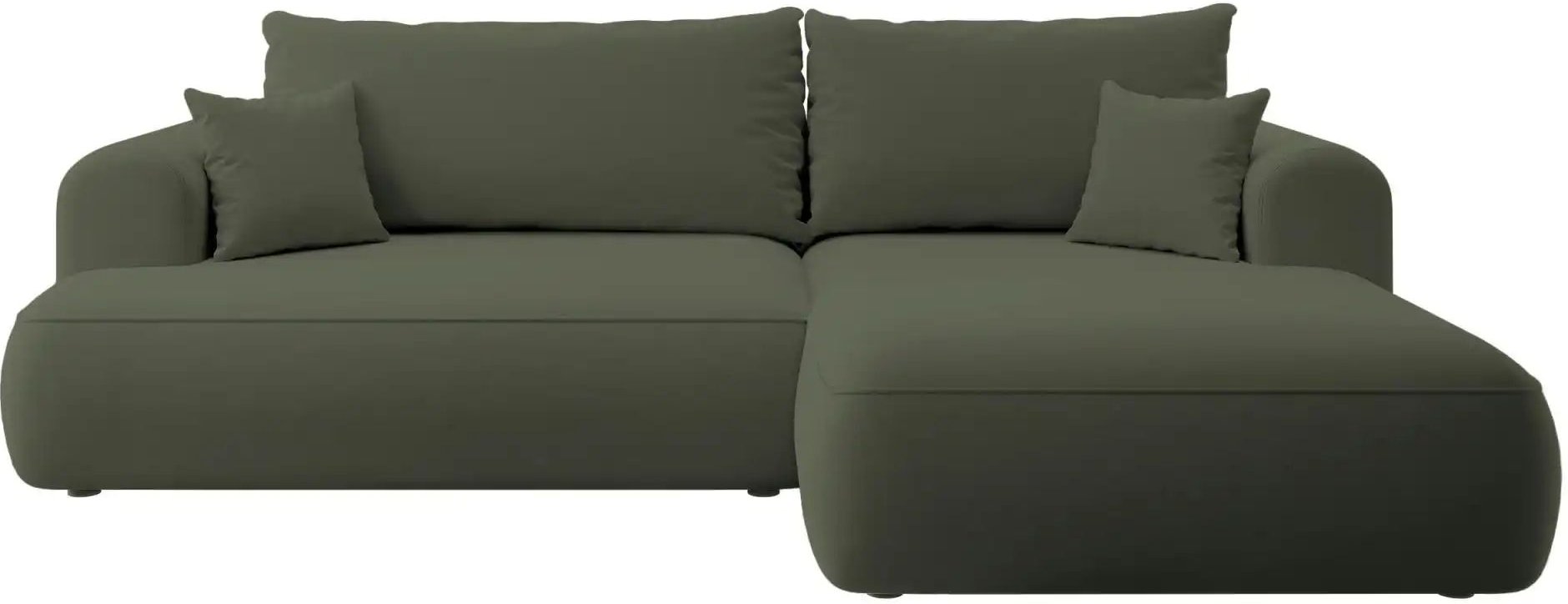 Selsey Ecksofa mit Schlaffunktion Ovo ¦ grün ¦ Maße (cm): B: 260 H: 93 Polstermöbel > Sofas > Ecksofas - Höffner