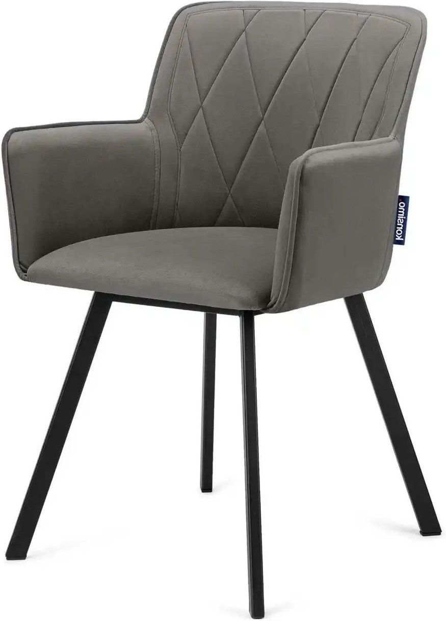 KONSIMO Polsterstuhl ¦ grau ¦ Maße (cm): B: 56 H: 84 Stühle > Polsterstühle - Höffner