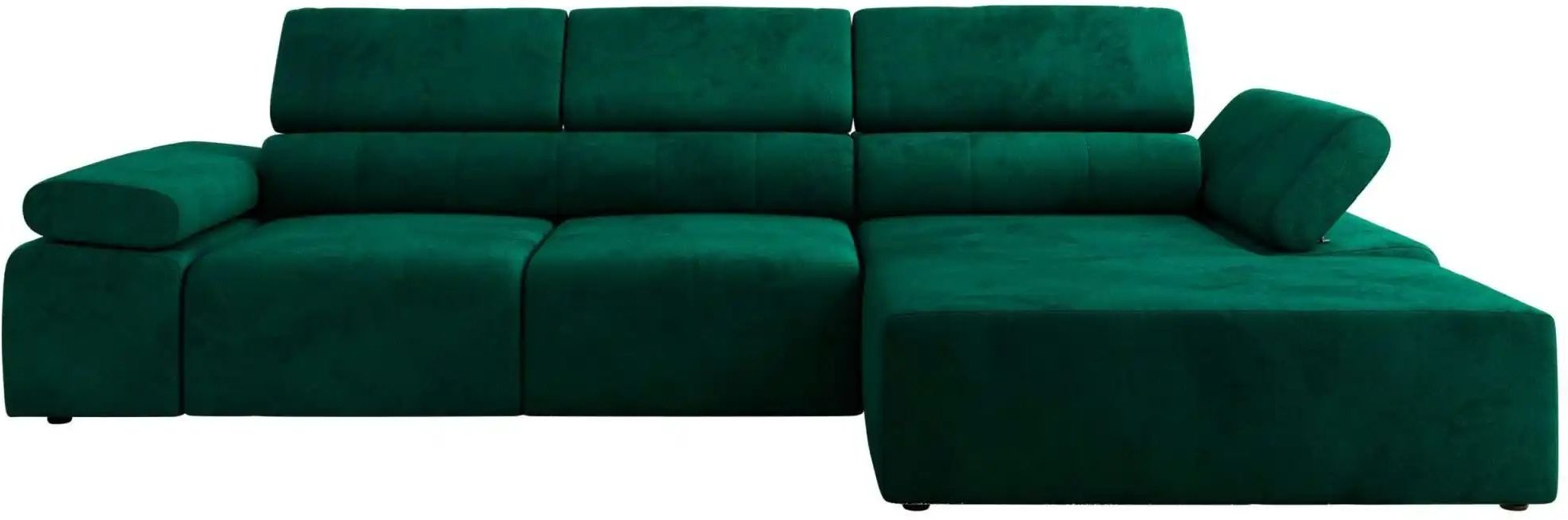 Ecksofa mit Sitzvorzug Rilasso ¦ grün ¦ Maße (cm): B: 296 H: 66 Polstermöbel > Sofas > Ecksofas - Höffner