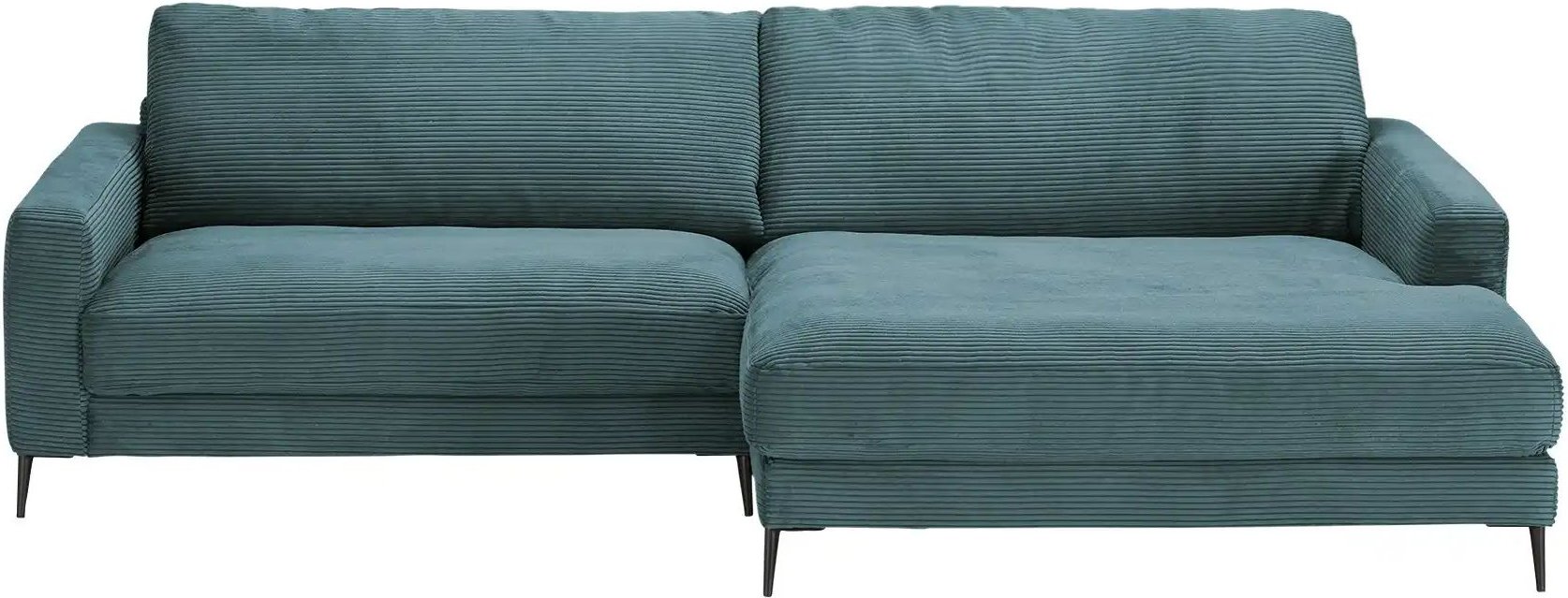 Gray & Jones Cord-Sofa CAP FERRAT 1.2 ¦ türkis/petrol ¦ Maße (cm): B: 272 H: 84 T: 190.0 Polstermöbel > Sofas > Ecksofa...