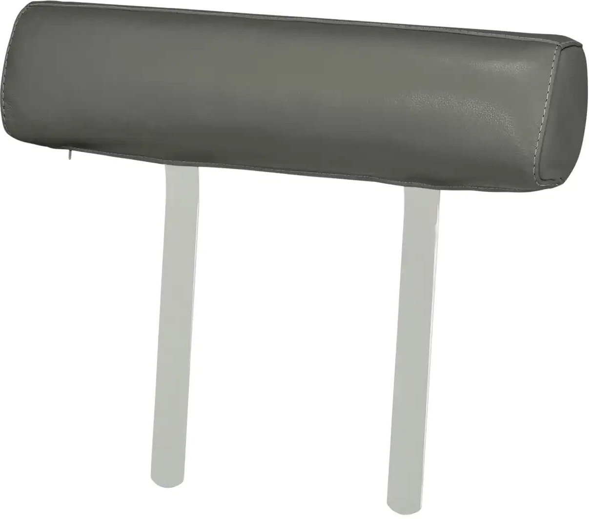Wohnwert Kopfstütze aus Echtleder Amarena ¦ grau ¦ Maße (cm): B: 62 H: 15 T: 15.0 Polstermöbel > Polsterzubehör - Höffne...