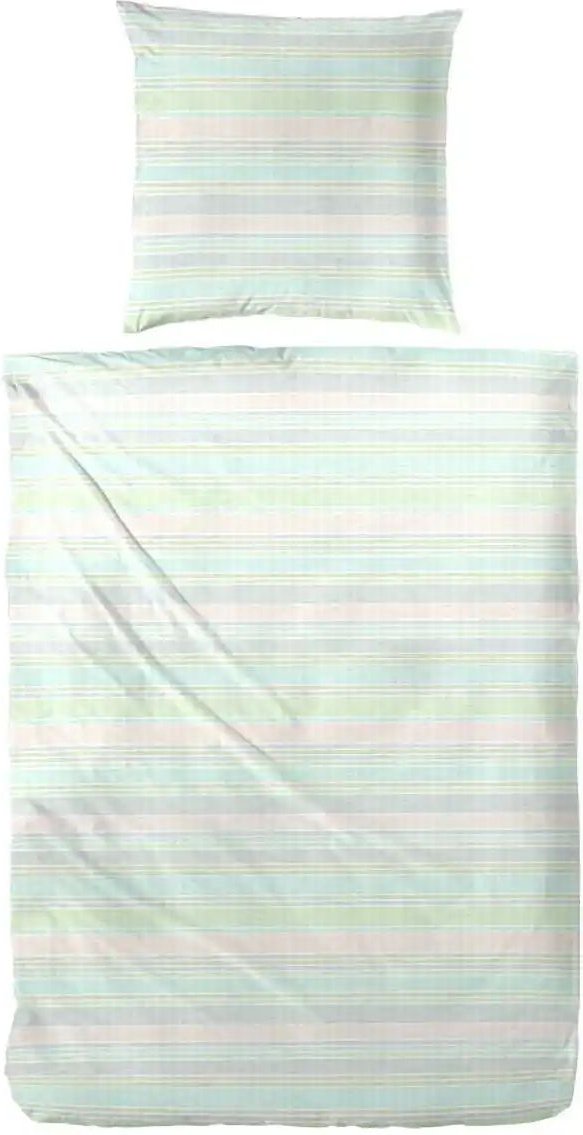 Bettwäsche-Set ¦ grün ¦ Maße (cm): B: 135 H: 1 Bettwaren > Bettwäsche > Bettwäsche ganzjährig - Höffner