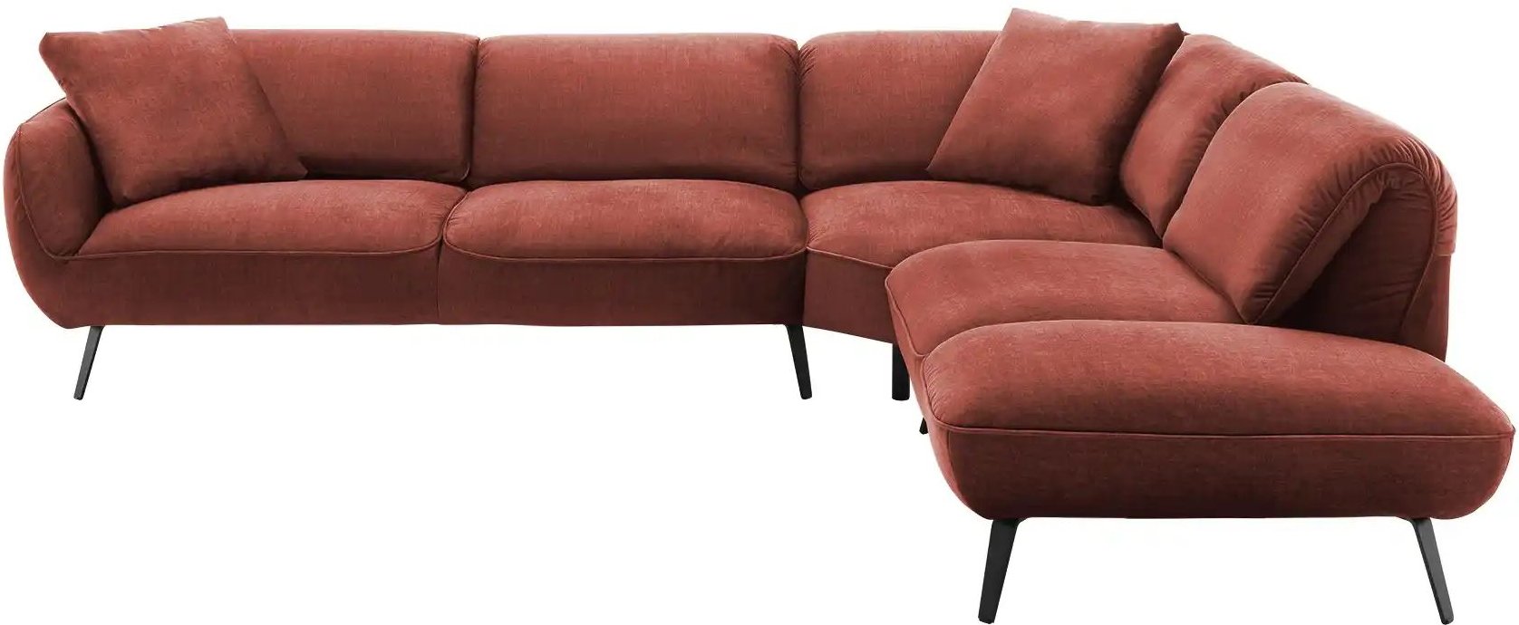 pop Ecksofa Ventus ¦ rot ¦ Maße (cm): B: 304 Polstermöbel > Sofas > Ecksofas - Höffner