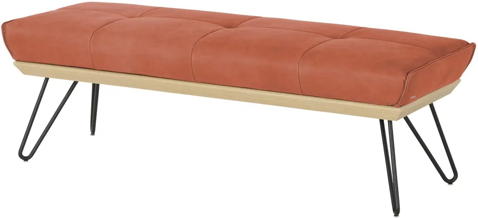 KOINOR Hockerbank Leder Dining System 4 ¦ braun ¦ Maße (cm): B: 170 H: 49 T: 54.0 Bänke > Einzelbänke - Höffner