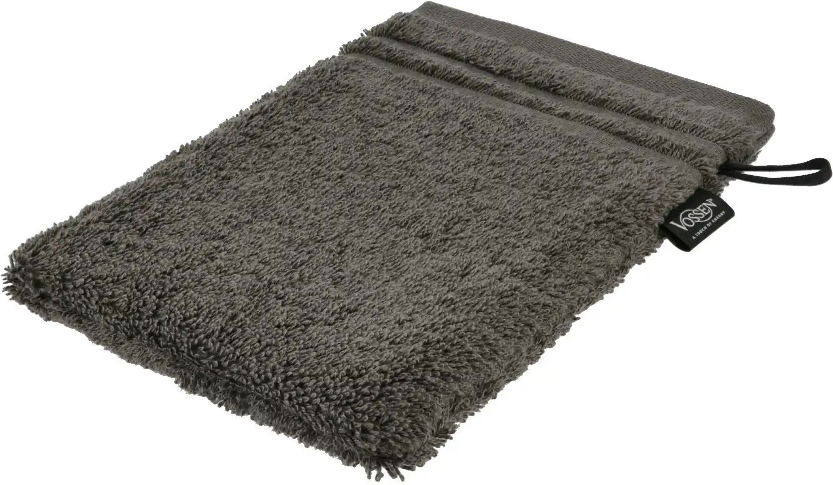 VOSSEN Waschhandschuh Vienna Supersoft ¦ grau ¦ Maße (cm): B: 16 Badtextilien > Handtücher & Badetücher > Handtücher - ...