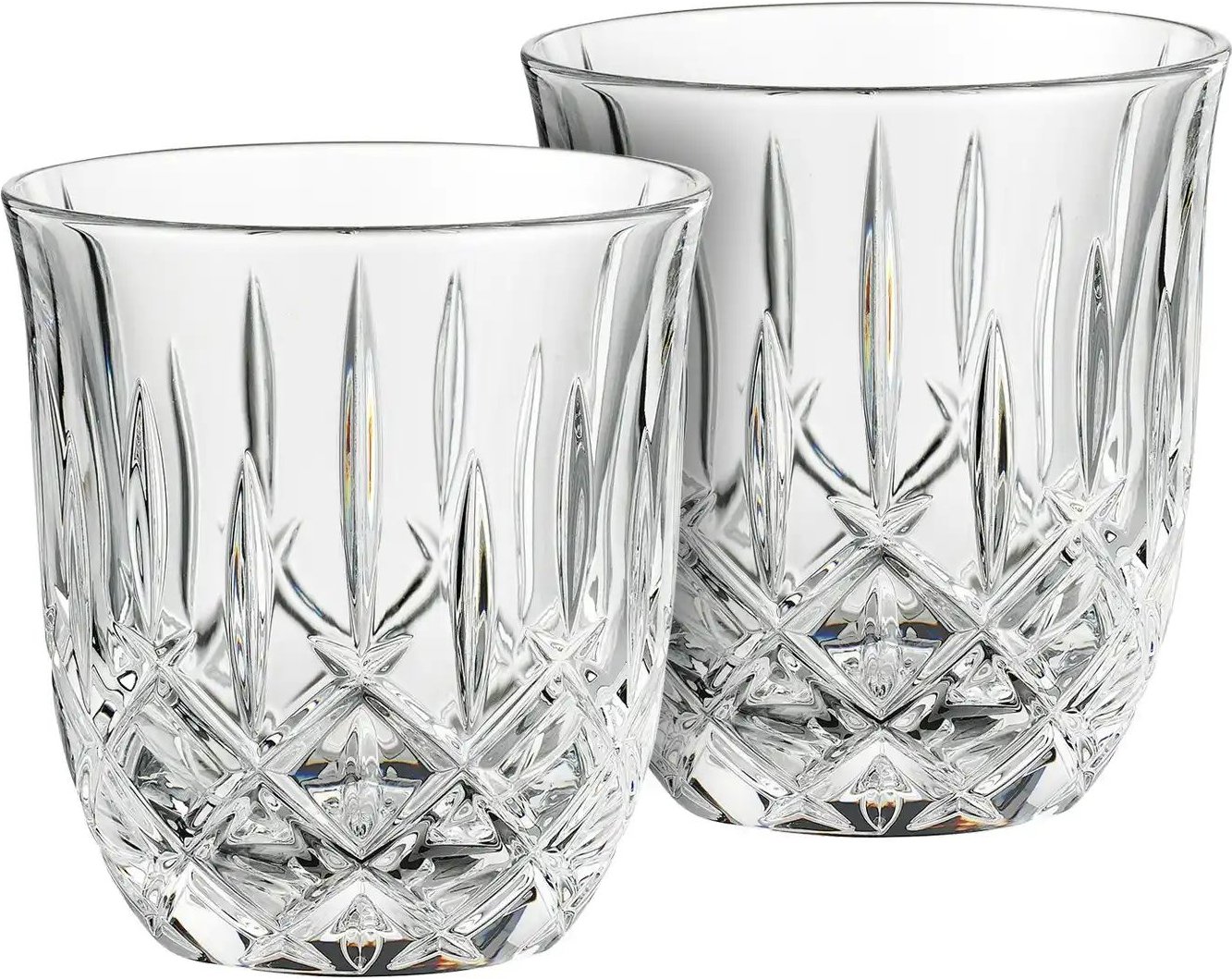 Nachtmann Cappuccino-Gläser 2er Set Noblesse ¦ transparent/klar ¦ Glas ¦ Maße (cm): B: 8,8 H: 10 T: 17.6 Gläser & Karaff...