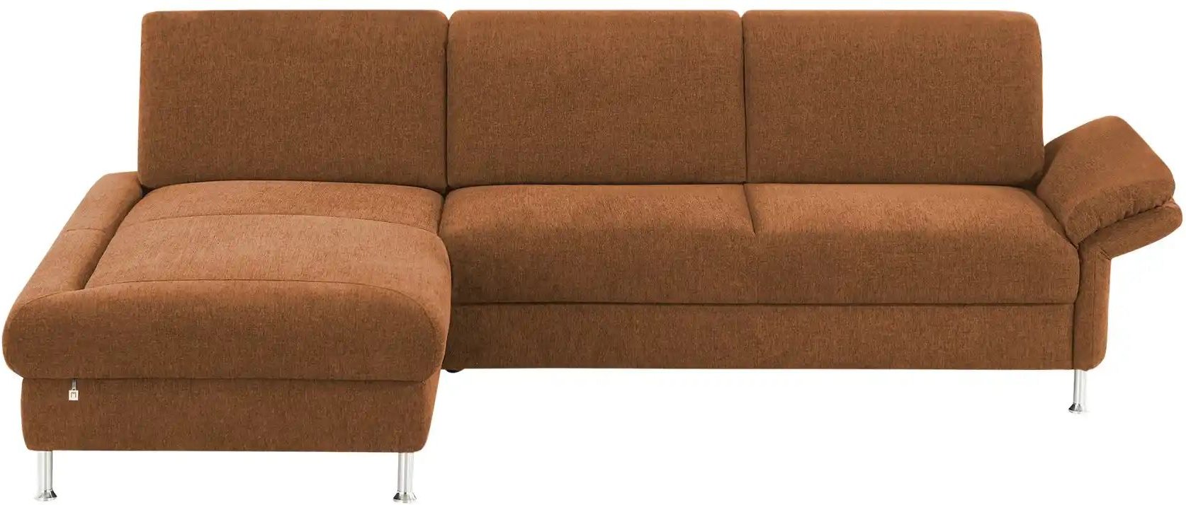 Thumbnail - Ecksofa Diva Lounge Vital ¦ orange ¦ Maße (cm): B: 265 H: 85 T: 205.0 Polstermöbel > Sofas > Ecksofas - Höffner