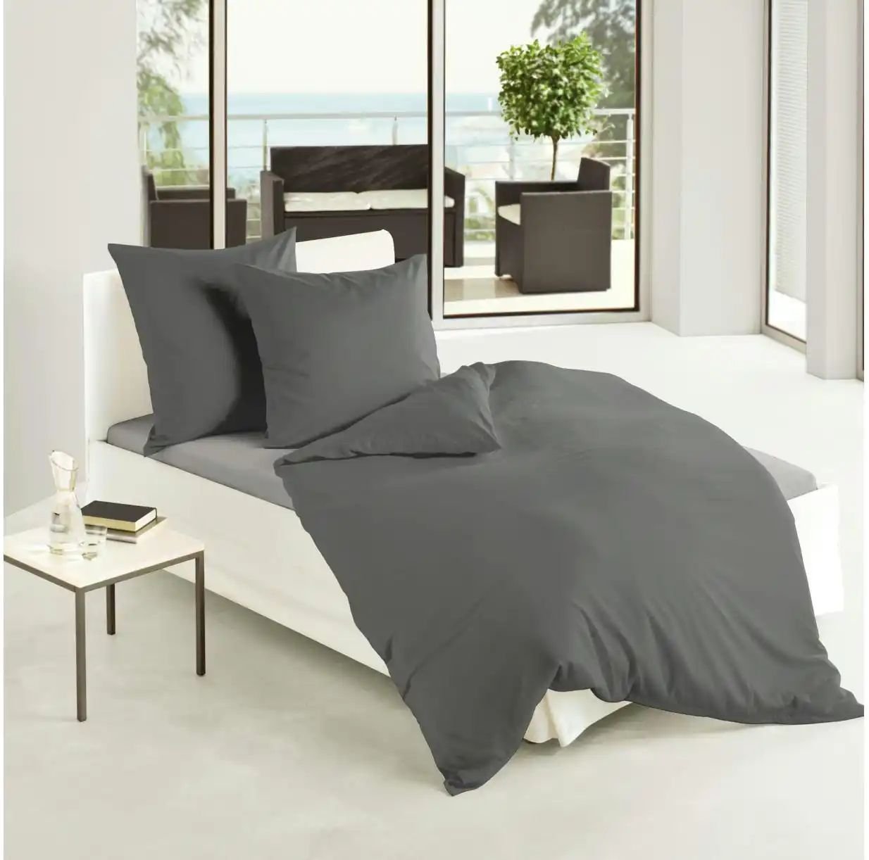 Bierbaum Biber Bettwäsche ¦ schwarz ¦ Maße (cm): B: 155 H: 1 Bettwaren > Bettwäsche > Bettwäsche Winter - Höffner