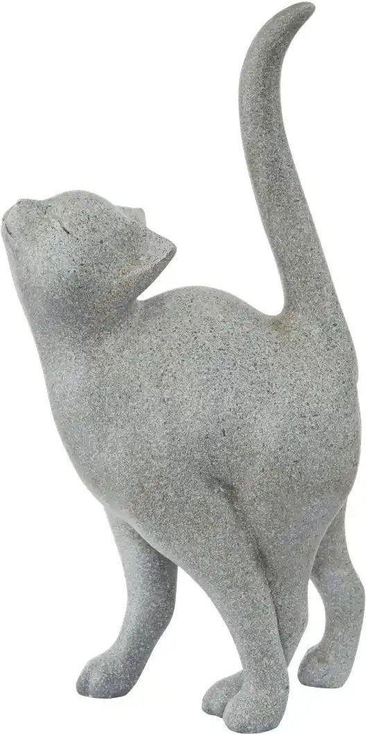 HOME STORY Dekofigur Katze ¦ Polyresin (Kunstharz) ¦ Maße (cm): B: 19,3 H: 36,8 T: 10.2 Accessoires > Dekoartikel - Hö...
