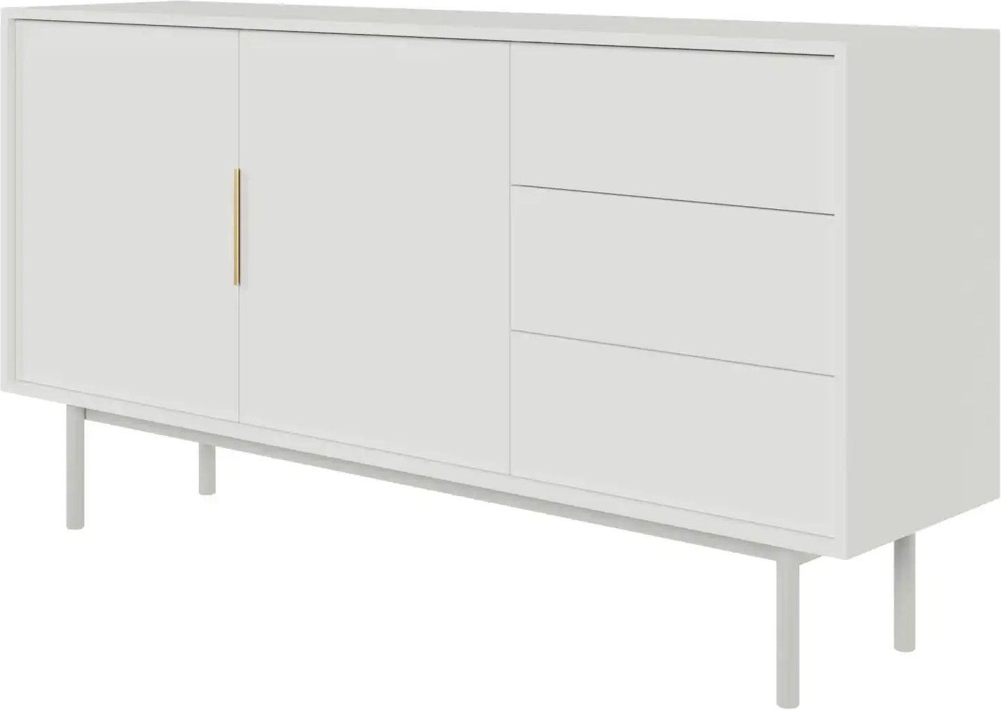 Selsey Sideboard Viviaro ¦ weiß ¦ Maße (cm): B: 154 H: 82 Kommoden & Sideboards > Sideboards - Höffner