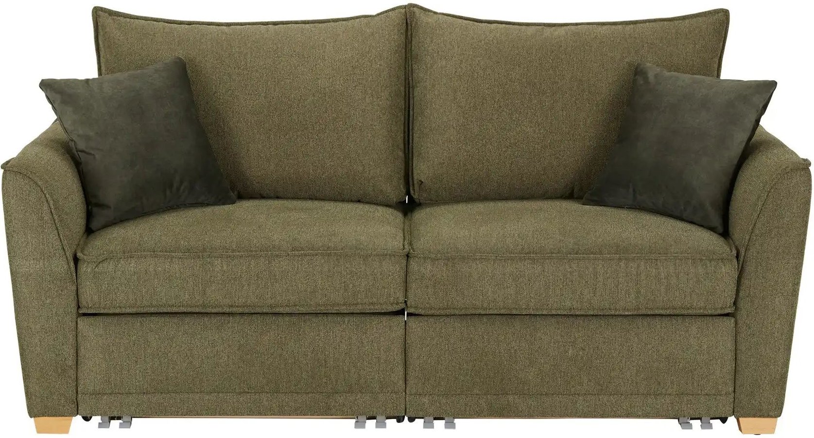 bobb Einzelsofa Polly de Luxe ¦ grün ¦ Maße (cm): B: 201 H: 95 T: 104.0 Polstermöbel > Sofas > 2-Sitzer - Höffner