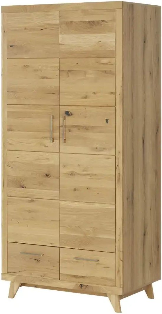smart Kleiderschrank Oslo ¦ holzfarben ¦ Maße (cm): B: 104 H: 209 T: 62.0 Schränke > Kleiderschränke > Drehtürenschränk...