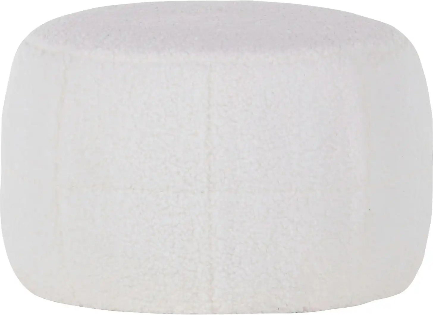 Hocker Cotton ¦ weiß ¦ Maße (cm): H: 35 Ø: 55 Polstermöbel > Hocker - Höffner