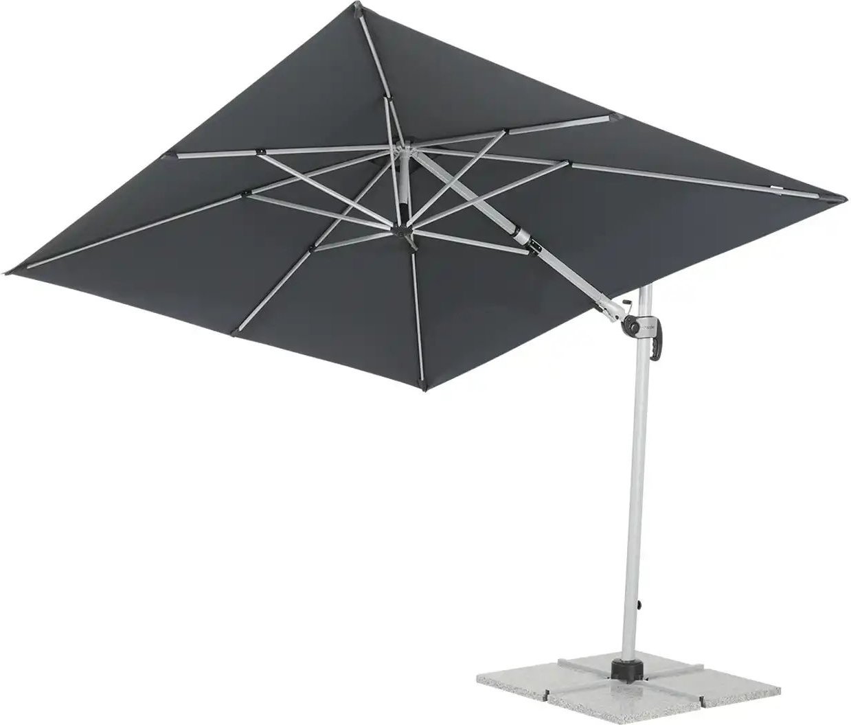 doppler Pendelschirm Doppler Select ¦ grau ¦ Maße (cm): B: 300 H: 264 Garten > Sonnenschutz > Sonnenschirme - Höffner