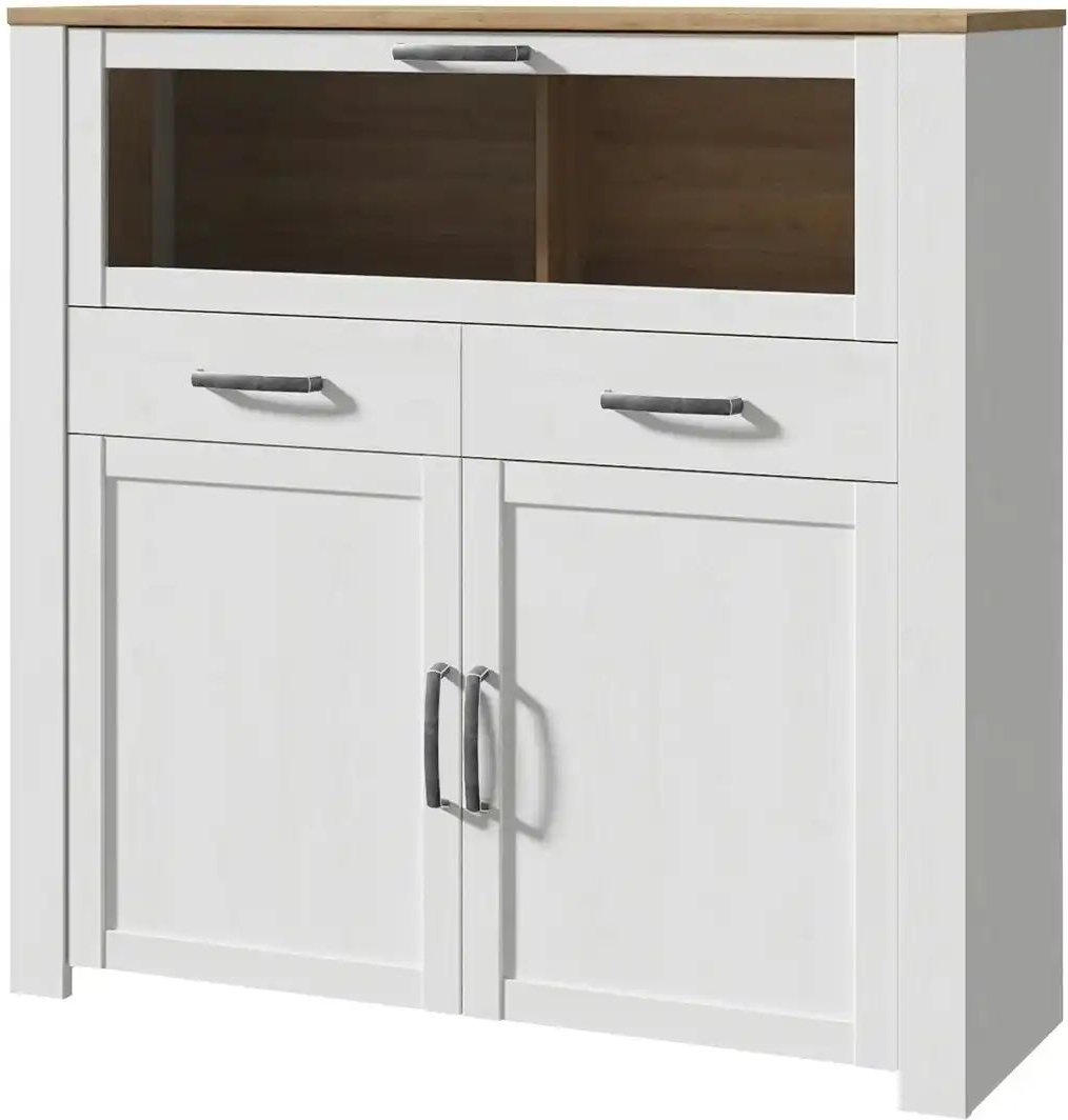 Barschrank Toneo ¦ Maße (cm): B: 126,4 H: 125,4 T: 42.0 Kommoden & Sideboards > Highboards - Höffner