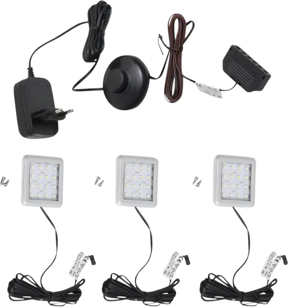 LED-Beleuchtung 3er Set Ventos Lampen & Leuchten > Möbelleuchten - Höffner