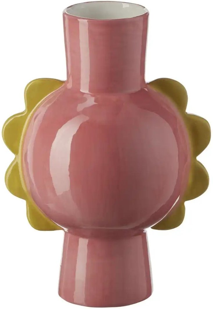 Vase   ¦ rosa/pink ¦ Dolomite ¦ Maße (cm): B: 11,5 H: 22 Accessoires > Vasen - Höffner