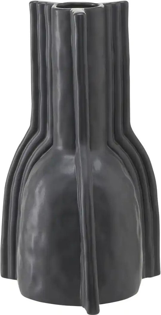 Thumbnail - HOME STORY Vase ¦ schwarz ¦ Steinzeug ¦ Maße (cm): B: 11 H: 20,2 T: 11.0 Accessoires > Vasen - Höffner