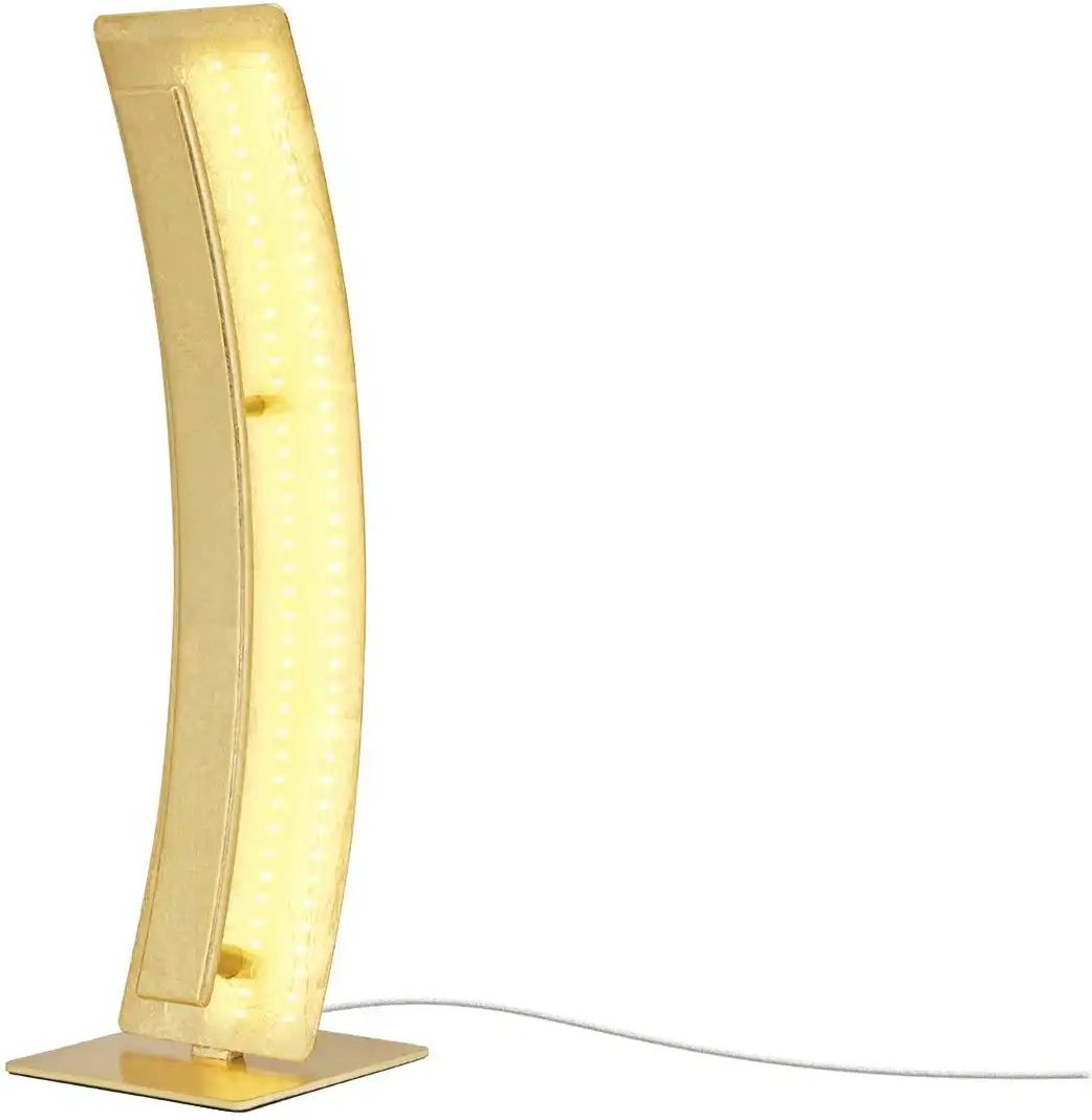 Paul Neuhaus LED-Tischleuchte blattgoldfarben Nevis Gold ¦ gold ¦ Maße (cm): B: 12 H: 40,5 Lampen & Leuchten > Tischla...