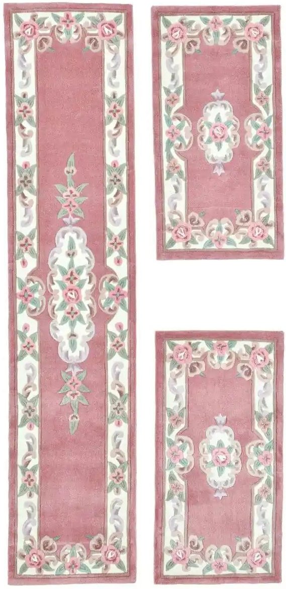 THEKO Vintageteppich Ming ¦ rosa/pink ¦ Synthetische Fasern ¦ Maße (cm): B: 70 H: 1,4 Teppiche > Orientteppiche - Höffn...