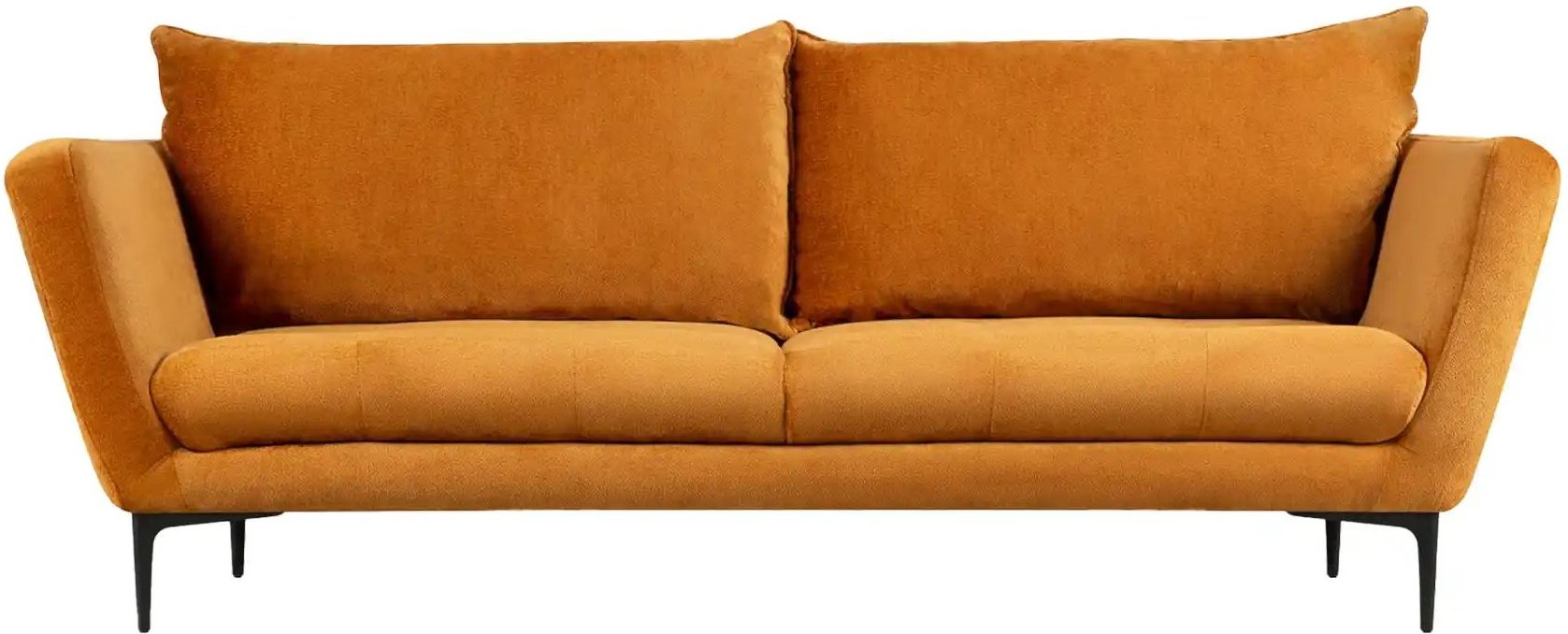 Thumbnail - 2-Sitzer Sofa Ancona ¦ orange ¦ Maße (cm): B: 80 H: 45 T: 80.0 Polstermöbel > Sofas > 2-Sitzer - Höffner