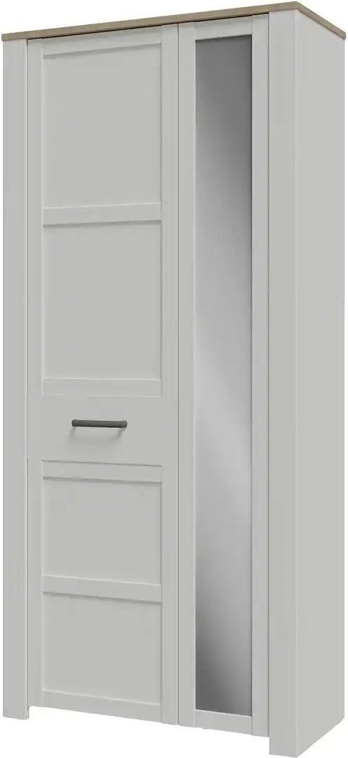 Garderobenschrank Toneo ¦ weiß ¦ Maße (cm): B: 94,4 H: 205,4 T: 42.0 Schränke > Dielenschränke - Höffner