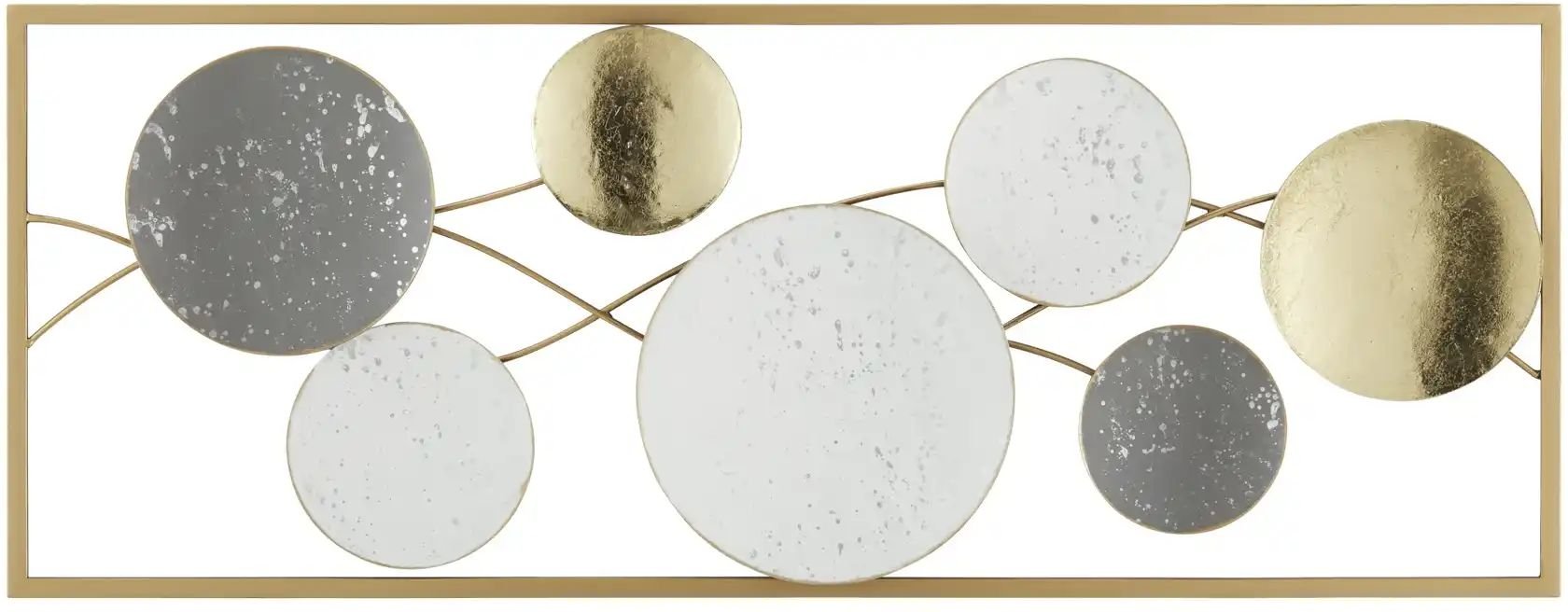 HOME STORY Wandobjekt ¦ mehrfarbig ¦ Metall ¦ Maße (cm): B: 28,6 H: 74,3 T: 3.8 Accessoires > Dekoartikel - Höffner