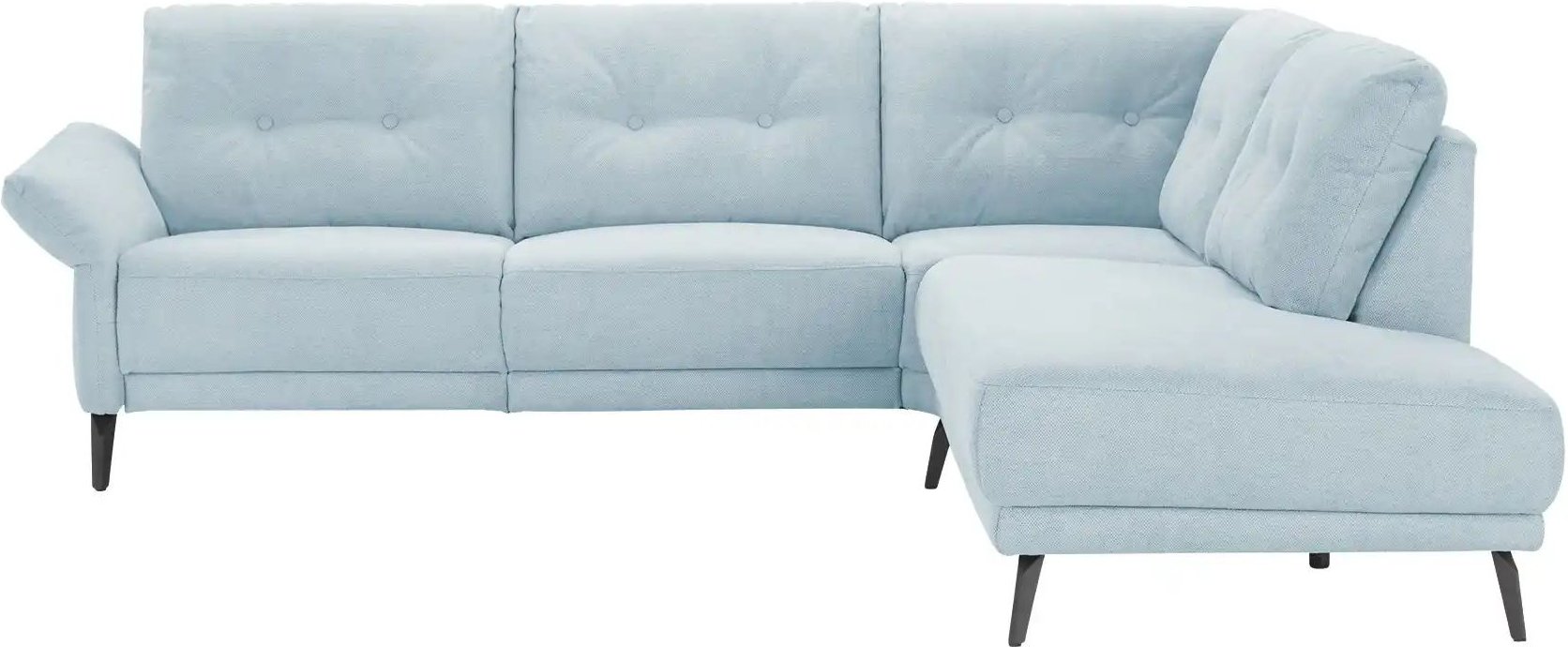 Jette Home Ecksofa Scope ¦ blau ¦ Maße (cm): B: 258 H: 88 T: 221.0 Polstermöbel > Sofas > Ecksofas - Höffner
