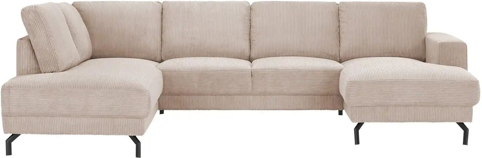 switch Wohnlandschaft aus Cord Brazil ¦ beige ¦ Maße (cm): B: 303 H: 78 T: 200.0 Polstermöbel > Sofas > Wohnlandschaften...