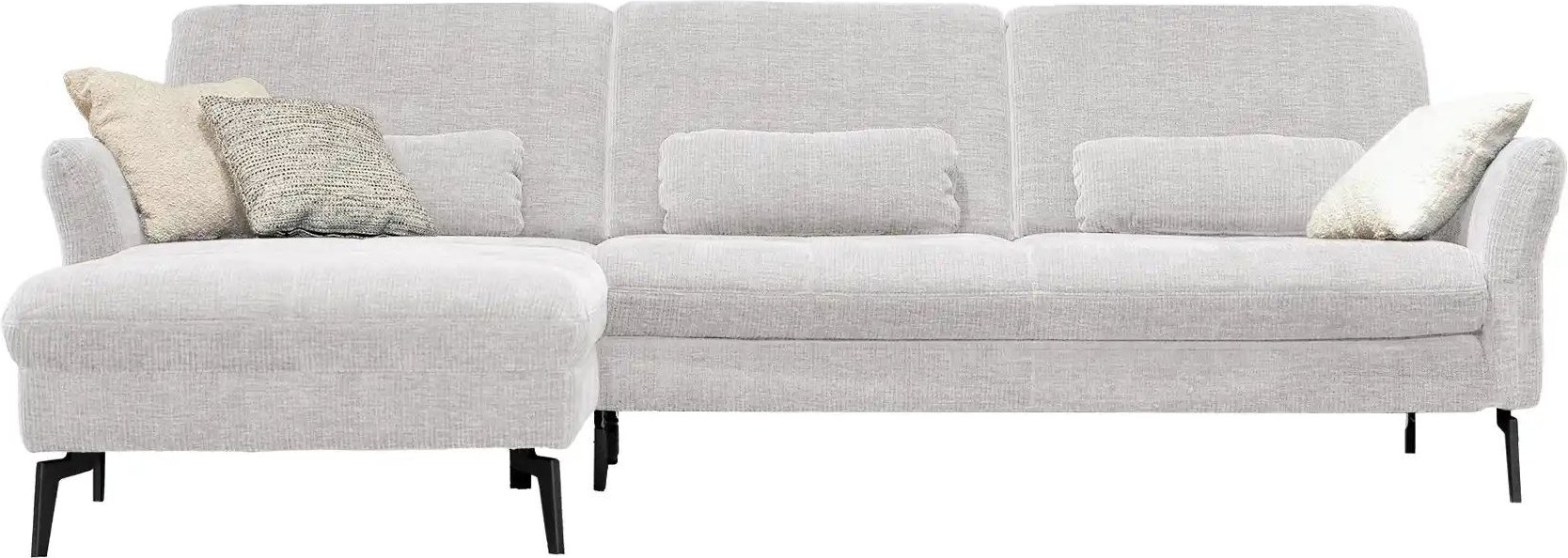 meinSofa Ecksofa Cord DANTE ¦ beige Polstermöbel > Sofas > 3-Sitzer - Höffner