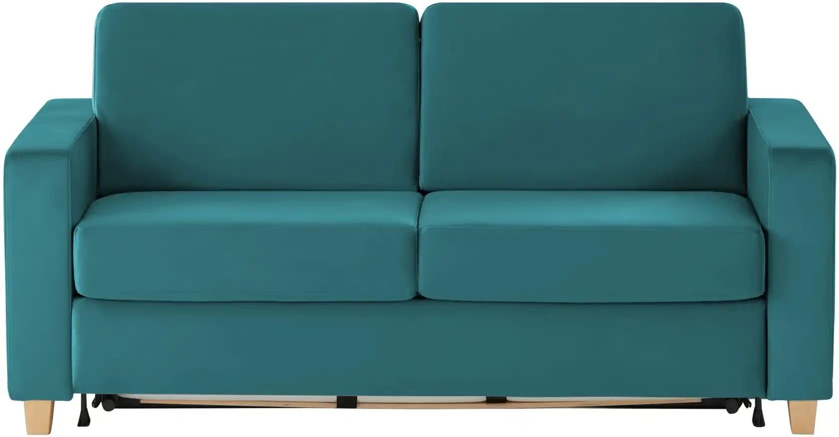 nehl Schlafsofa Boston Deluxe ¦ türkis/petrol ¦ Maße (cm): B: 199 H: 91 T: 103.0 Polstermöbel > Sofas > Einzelsofas - H...