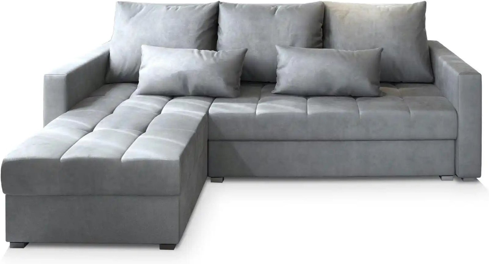 MASSENO Ecksofa Kos ¦ grau ¦ Maße (cm): B: 220 H: 85 Polstermöbel > Sofas > Ecksofas - Höffner