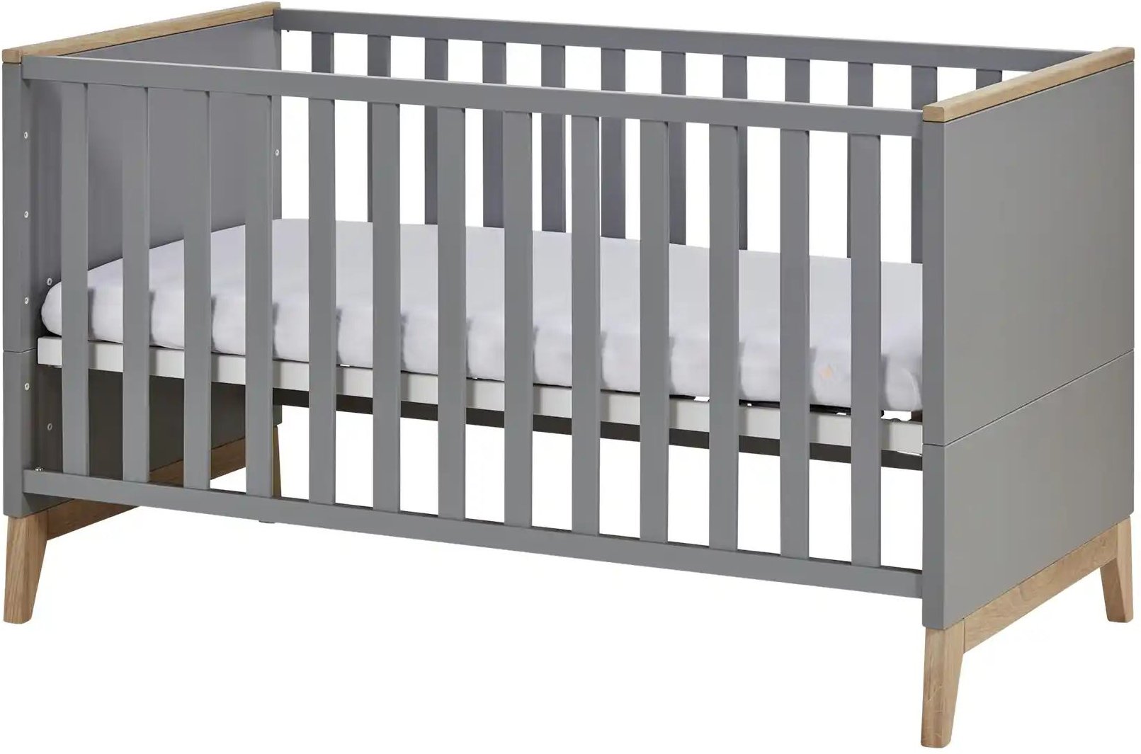 PAIDI Kinderbett Sten ¦ grau ¦ Maße (cm): B: 76,6 H: 87,4 Baby > Babymöbel > Babybetten - Höffner
