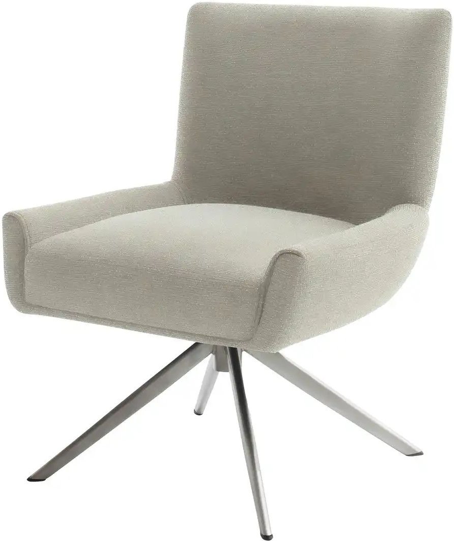 Esszimmerstuhl XL Nelson ¦ creme ¦ Maße (cm): B: 70 H: 88 T: 71.0 Stühle > Küchenstühle > Polster Küchenstühle - Höffner