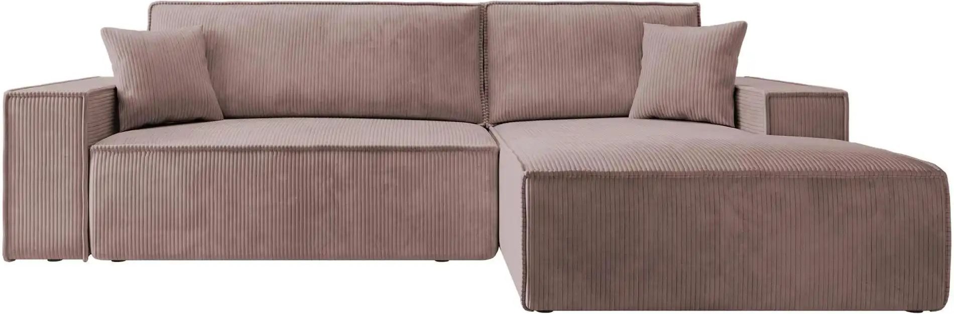 Thumbnail - Selsey Ecksofa mit Schlaffunktion Farese ¦ rosa/pink ¦ Maße (cm): B: 267 H: 85 Polstermöbel > Sofas > 3-Sitzer - Höffner