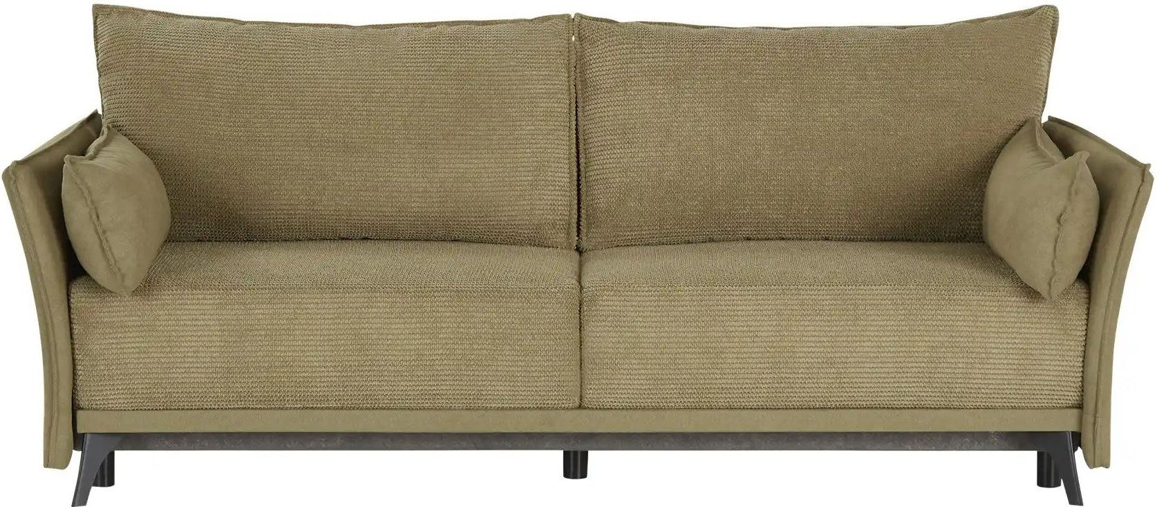 Schlafsofa Sabina ¦ grün ¦ Maße (cm): B: 220 H: 94 T: 103.0 Polstermöbel > Sofas > 2-Sitzer - Höffner