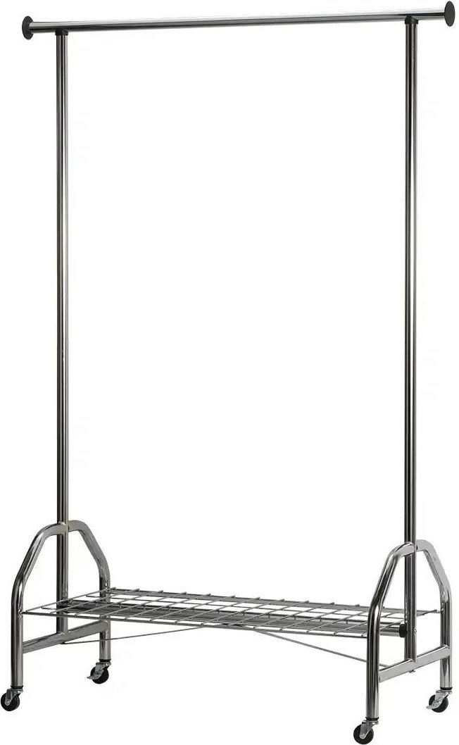 Rollgarderobe Adina ¦ silber ¦ Metall ¦ Maße (cm): B: 120 H: 181 T: 50.0 Garderoben & Kleiderstangen > Garderobenstände...