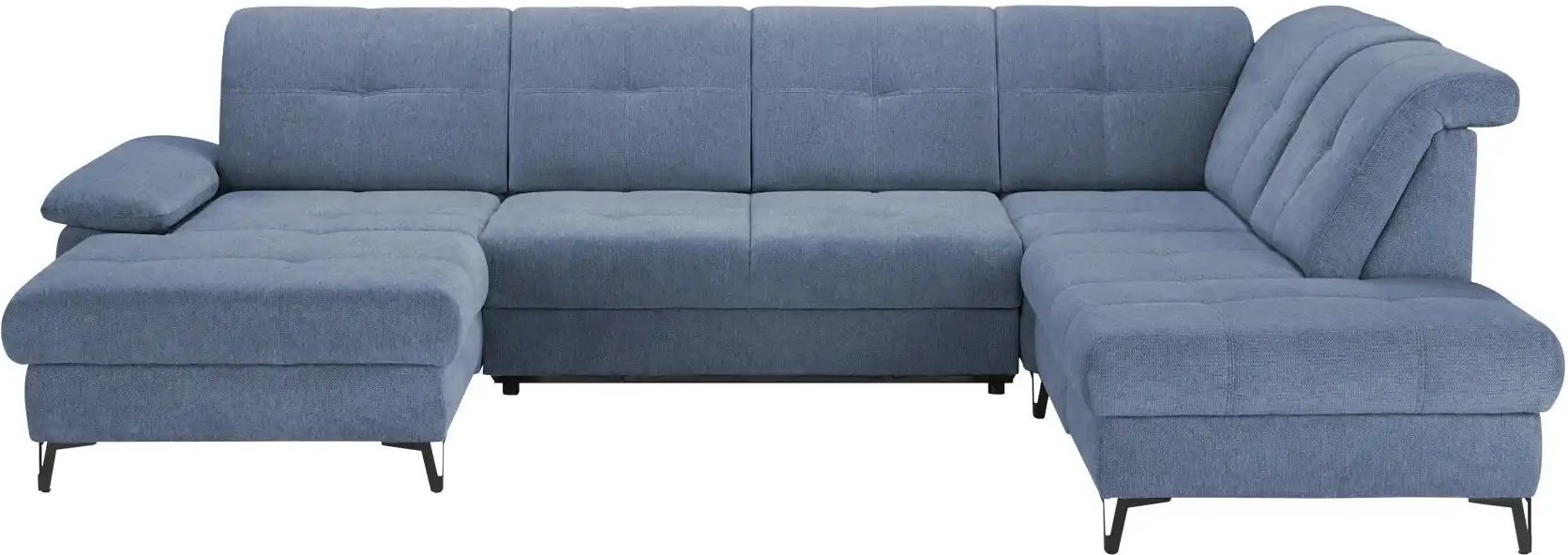medium Wohnlandschaft Planova II ¦ blau ¦ Maße (cm): B: 338 H: 96 T: 249.0 Polstermöbel > Sofas > Schlafsofas - Höffner
